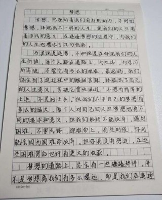 逐梦的作文(逐梦的作文700字)