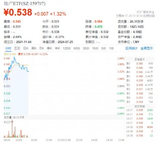 龙头地产延续反弹，地产ETF（159707）上涨1.69%，新城控股领涨超4%！机构预计需求端政策将持续发力