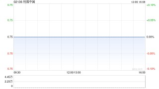 利福中国公布将于12月9日上午起复牌