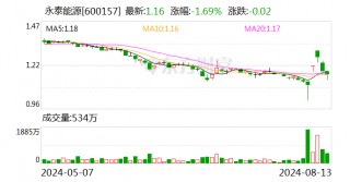 启动第七次增持计划 永泰能源核心管理层此次拟增持1300万股至1500万股