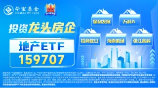 震荡反弹！万科A、保利发展涨逾2%，地产ETF（159707）拉升1%冲击三连阳！5月全国百城新房价格双涨！