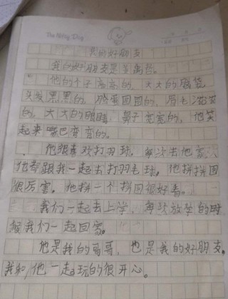 我的好朋友作文400字(夸夸我的好朋友作文400字)