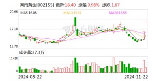 湖南黄金：关注到媒体报道平江发现超40条金矿脉 最终能够注入上市公司的黄金资源以评审备案的储量为准