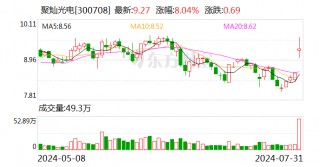 聚灿光电2024年上半年净利润增长351.03% 主业市场回到增长轨道