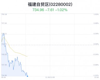 福建自贸区概念盘中跳水，中国武夷跌0.81%