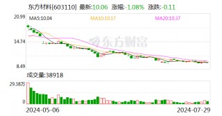 上交所向东方材料下发监管工作函