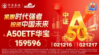 超大盘龙头齐涨定军心，A50ETF华宝（159596）两连阳跑赢大盘！机构：关注具备穿越周期能力的A50资产