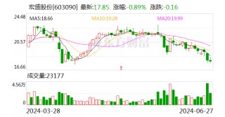 宏盛股份：6月27日召开董事会会议