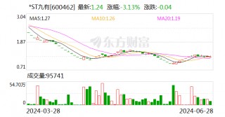 *ST九有：子公司拟转让持有的汉诺睿雅57%股权