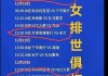 今日女排比赛时间表(今日女排比赛时间表直播塞尔维亚和荷兰队比赛回放)