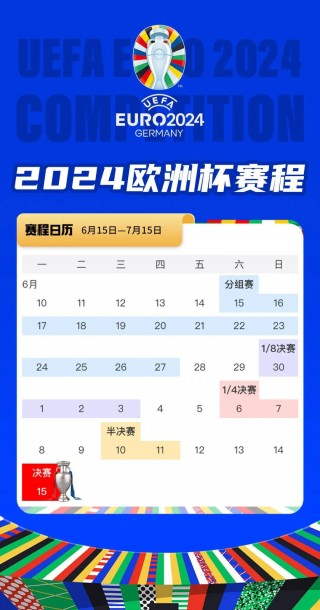 2020欧洲杯赛程公布(2020欧洲杯赛程公布时间)