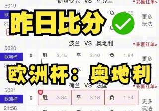 奥地利vs比利时比分(奥地利vs比利时比分预测)