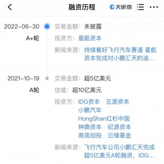 小鹏旗下飞行汽车子公司融资1.5亿美元 加速商业化