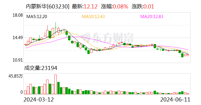 内蒙新华：6月11日召开董事会会议  第1张