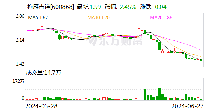 梅雁吉祥：6月27日召开董事会会议  第1张