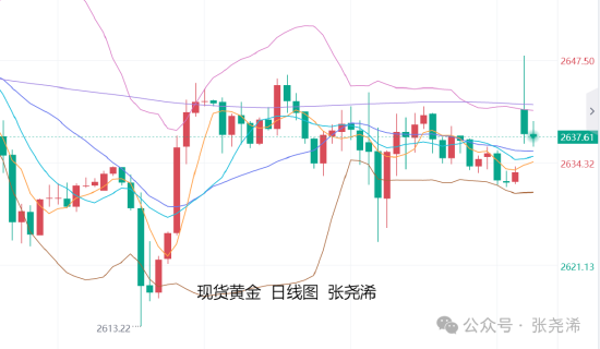 张尧浠:美通胀数据预期升温 金价阻力下方维持偏弱调整  第1张