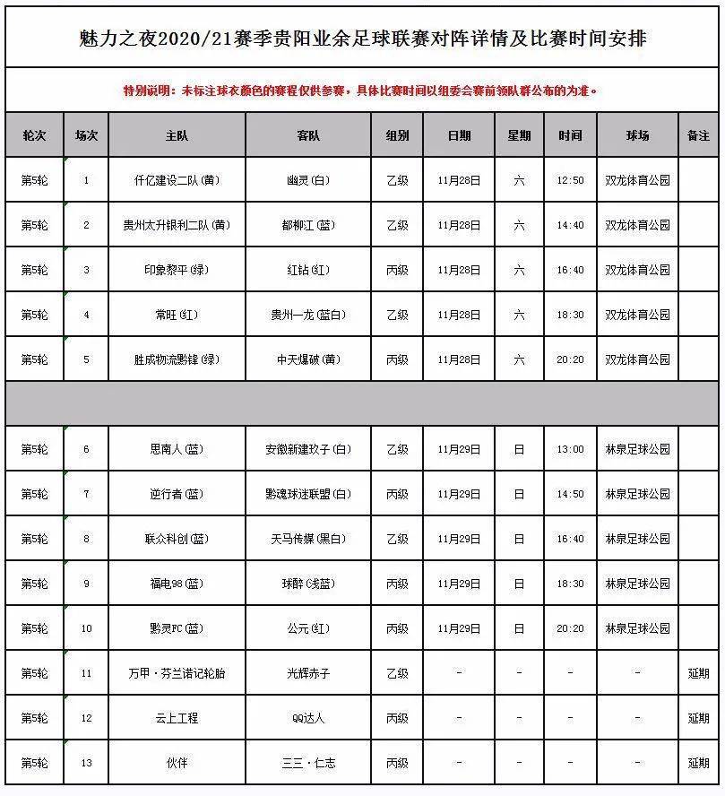 2020足球赛事时间表(2020足球赛事赛程时间表)  第2张