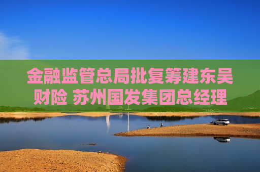 金融监管总局批复筹建东吴财险 苏州国发集团总经理宋继峰拟任董事长