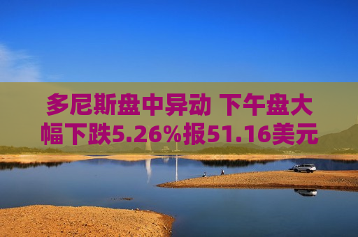 多尼斯盘中异动 下午盘大幅下跌5.26%报51.16美元  第1张