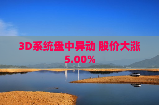 3D系统盘中异动 股价大涨5.00%