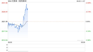 向上触及2630美元，现货黄金再创历史新高！机构：金银加速上涨，但量价并未跟随配合，显示短期回调风险仍在