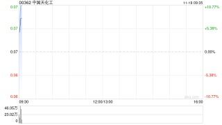 中国天化工公布订立策略投资框架协议
