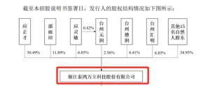 泰鸿万立IPO：6成收入靠吉利和长城，存在财务内控不规范