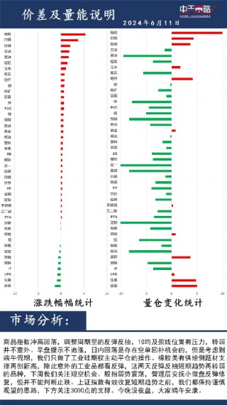 中天策略:6月11日市场分析