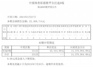 中国体育彩票竞彩网(中国体育彩票竞彩网官方发布平台)