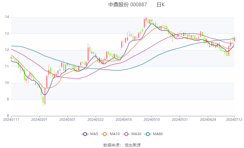 中鼎股份：预计2024年上半年净利同比增长29.89%-41.19%  第1张