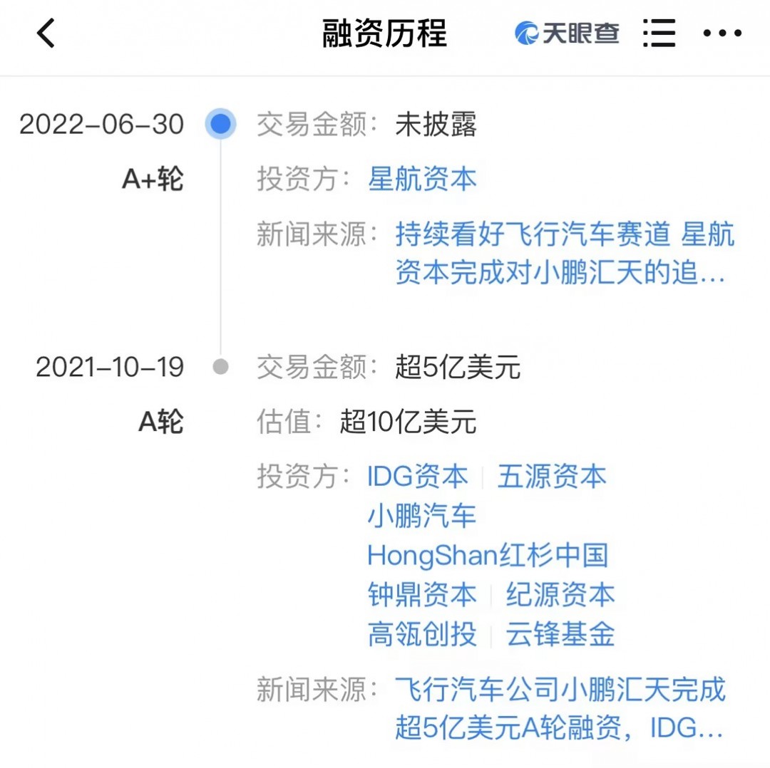 小鹏旗下飞行汽车子公司融资1.5亿美元 加速商业化  第1张