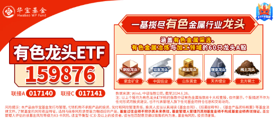 财政释放积极信号，工业金属迎来机遇？中国铝业涨超7%，有色龙头ETF（159876）连续吸金2487万元！  第4张