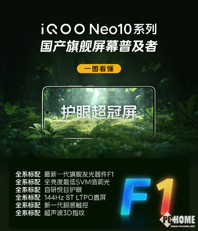 普及国产旗舰屏 iQOO Neo10全系搭载护眼超冠屏  第3张